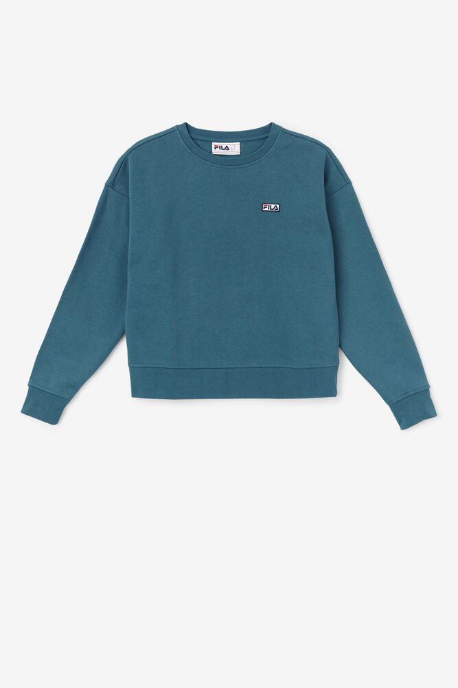 Fila Sweatshirt Dame Blå Stina Crew IPF-719684